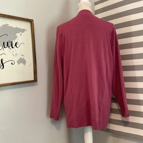 Torrid Dusty Pink Mock Neck Pullover Sweater Size 3 - Picture 5 of 8